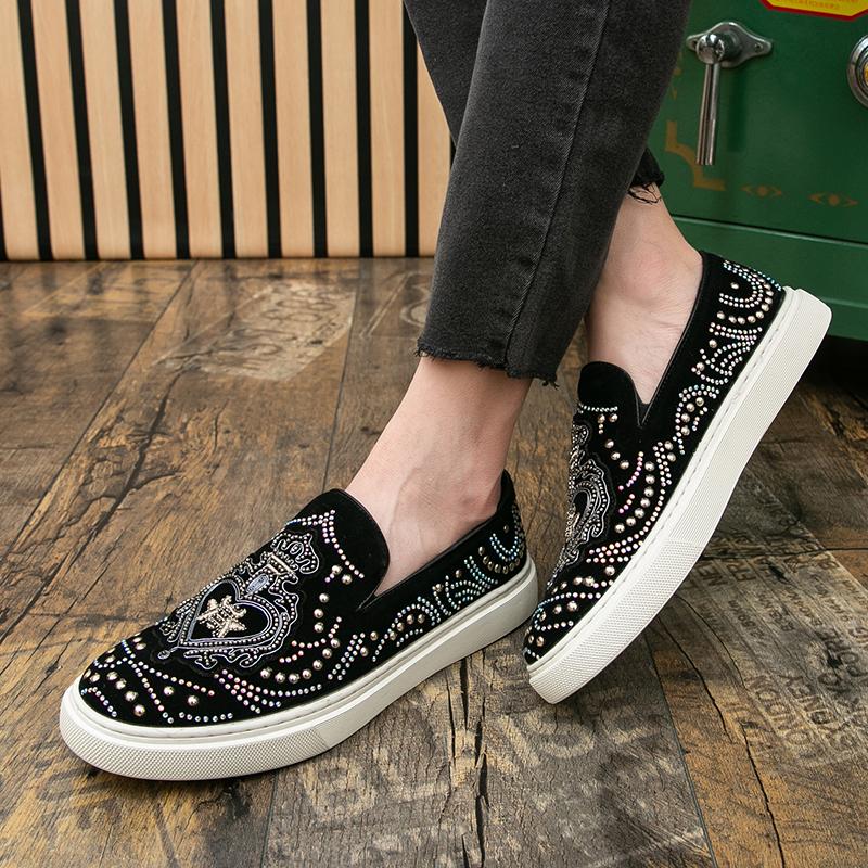 Fashion Luxury Men Classic Vulcanized Shoes Casual Lightweight Comfortable Fashion Brand Shoes Business Travel Shoes Men Size 38-45