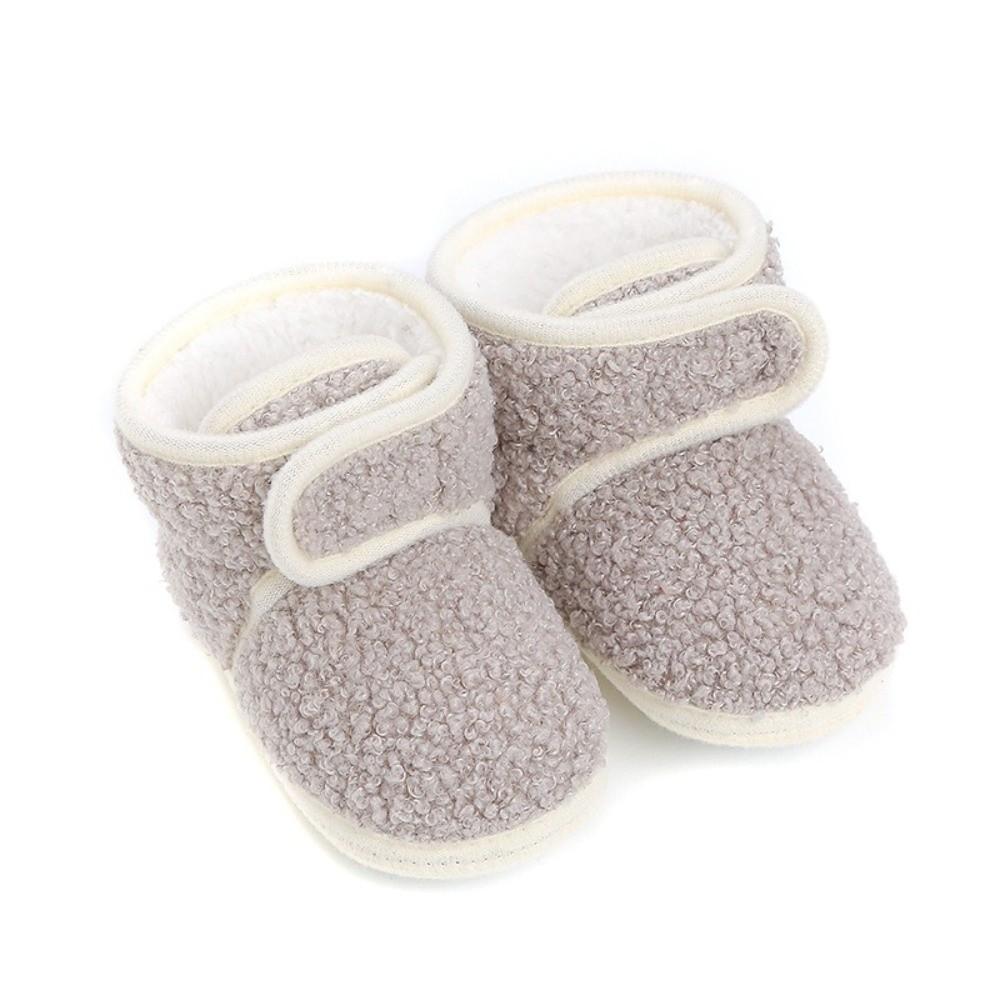 Winter Warm Infant Girls Boys Plush Anti-Slip Socks New Newborn Baby Shoes  Girls Boys