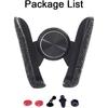 SUNCARACCL Black Bling Phone Holder for Car Vent, Mini Phone Mount