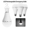 1-10PCS A80 12W LED Rechargeable Bulb White Light 100V 1500mAh Emergency Bulb for Home Outdoor Camping Failure Porch Garden Lamp