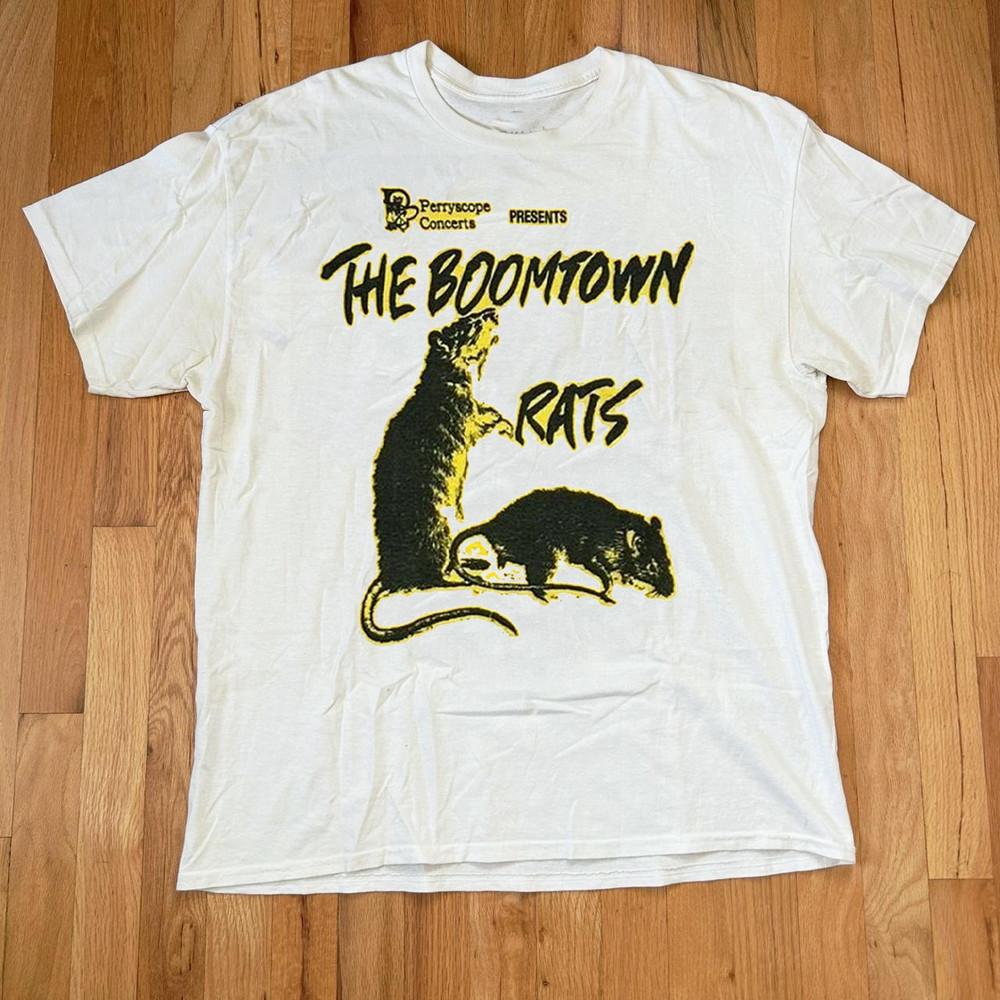 New The Boomtown Rats band Tshirt All Size S to 5XL Unisex T-Shirt L