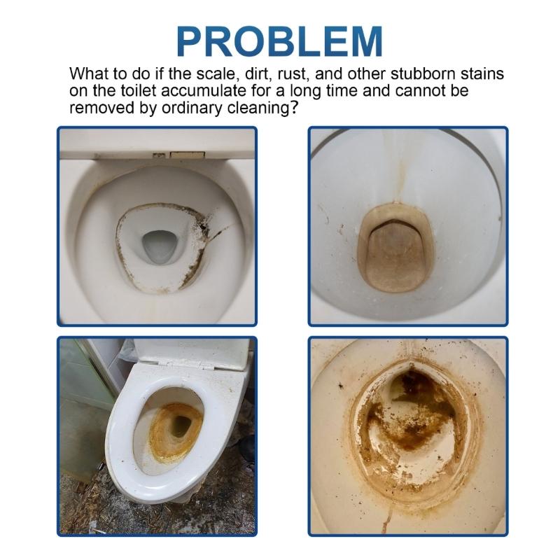 Toilet Cleaner Tablets Automatic Toilet Bowl Cleaner Toilet Tanks Cleaning Compact Pills Gentle Formula Toilet Cleaning