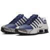 Nike Shox NZ Series Running Shoes Men's Silver Blue 378341-402