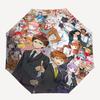 1 Stück Outdoor-Regenschirm mit Anime-Charakteren - Automatisches Öffnen/Schließen - Tragbares 3-fach faltbares Design - 8-Speichen-Eisenrahmen - Perfektes Geschenk für Fans, Reise