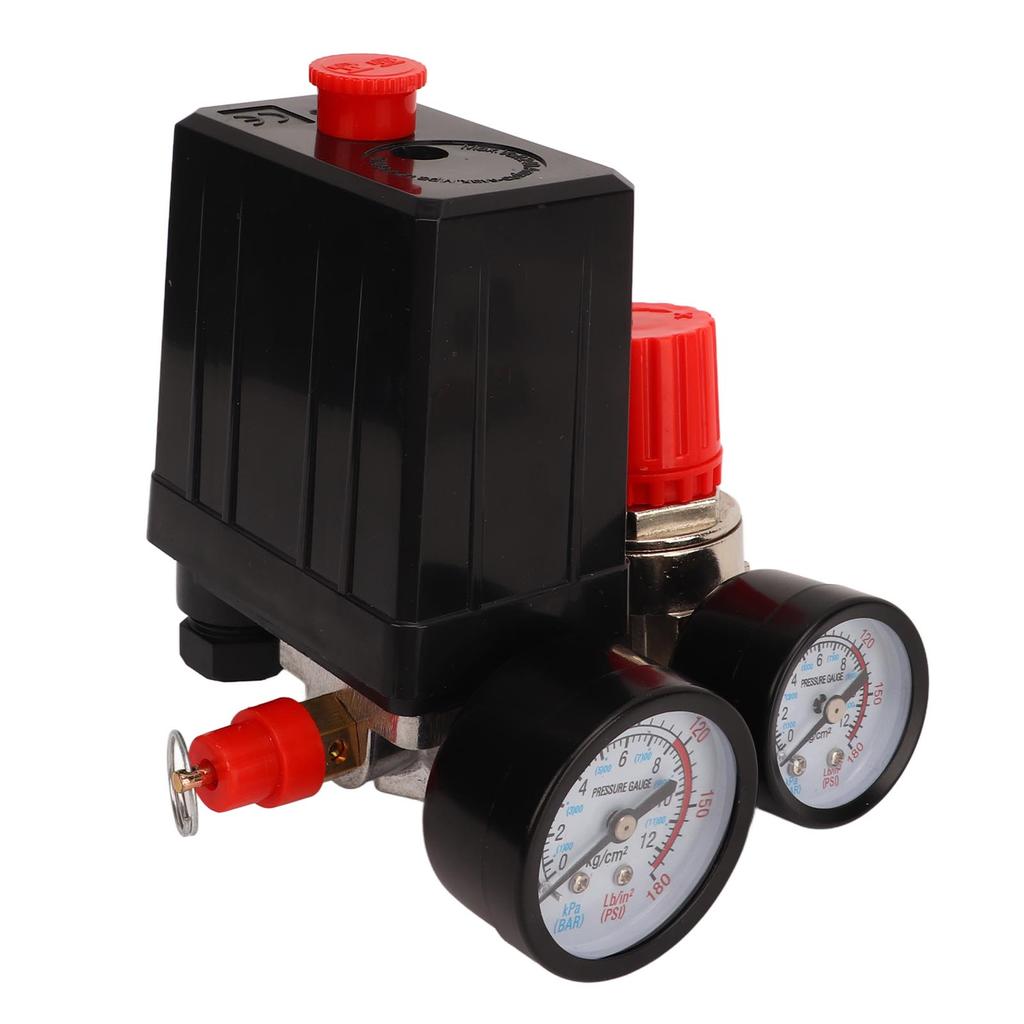 Luftkompressor Druckschalter 0~180PSI Steuerventil-Kit Ersatzteile Zubehör