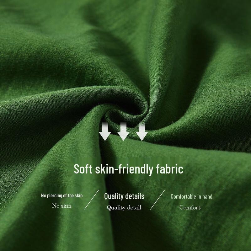 DeMana Summer Acetate-Linen Blend Blouse