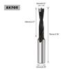 Two Flutes Woodworking Gang Drill Bits Blind Hole Drilling Head 70mm Length