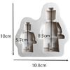 3pcs Building Bricks Robots Silicone Molds for DIY Fondant Candy Making Tools Chocolate Mold Desserts Ice Cube Gum Clay Biscuit Plaster Resin Cupcake