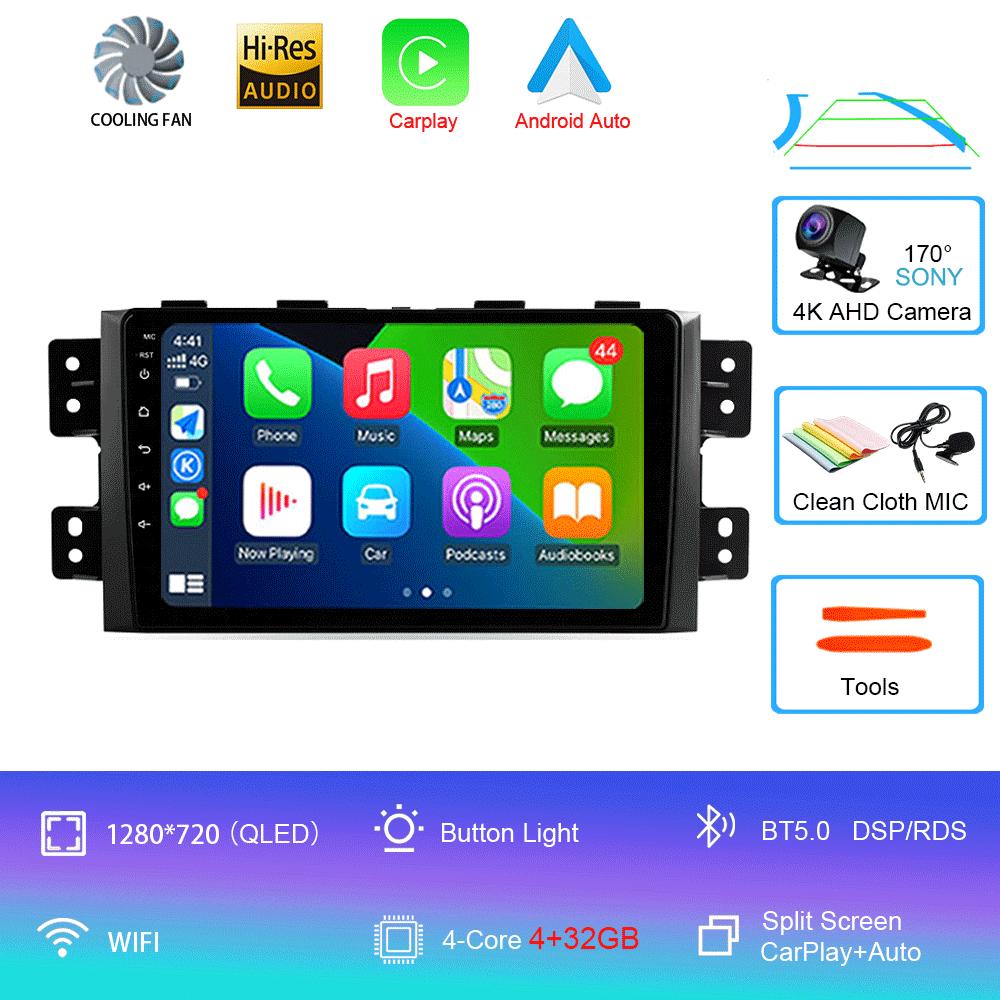 Android 14 Car radio For Kia Mohave 2008 - 2016 Borrego 2008 - 2011 Multimedia Video Player Stereo Navigation GPS