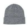 North Embroidered Barred Beanie Unisex Thermal Cold Protection Mixed Gray Free Size [The Face]