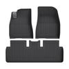Eco-Friendly TPE Floor Mats for 2023 Tesla Model 3, Injection Molded Pedal Style