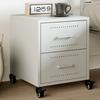 Nightstand White 36 x 39 x 43.5 cm Steel