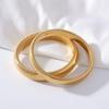 304 Stainless Steel Telescopic Elastic Bracelet - Plain Titanium Steel Hand Jewelry.
