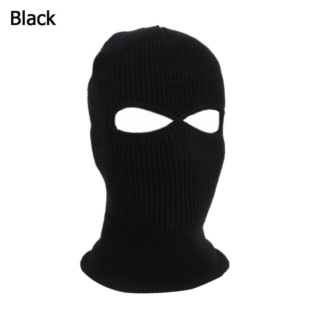 Army Tactical Hat 2 Holes Ski Hat Winter Cap Balaclava Hood Motorbike Motorcycle Helmet Full Face Helmet