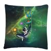 Astronaut Letter Cartoon Pattern  Cushion Cover Pillowcase Home Sofa Car Decorative
