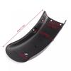 GN125 Retro Matte Black Front & Rear Motorcycle Fender Mudguards