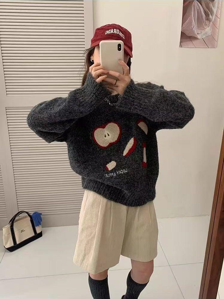 Lazy Chic Milky Soft Women's Sweater - Autumn/Winter Versatile Knitwear