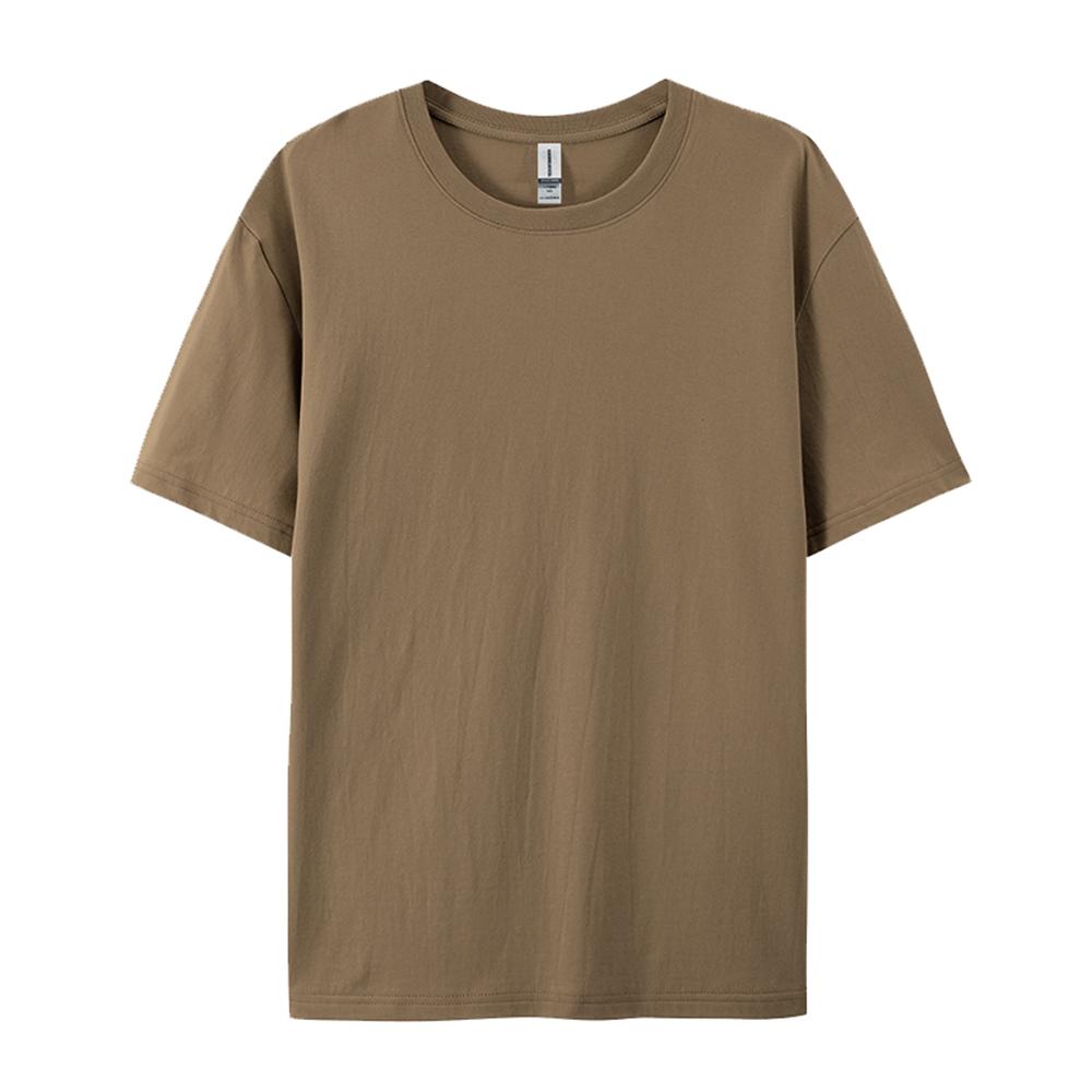 Camisetas lisas 100 % algodón para mujer, deportivas, de manga corta, informales, a la moda, blancas y negras, holgadas, con cuello redondo, para verano
