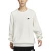 New Nike Club CREW SWEATER Sweatshirt Men's Ecru FQ2913-133