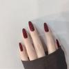24Pcs French Lemon Yellow Full Cover Coffin False Nails With Glue Seamless Removable Press On Nail Tips For Women