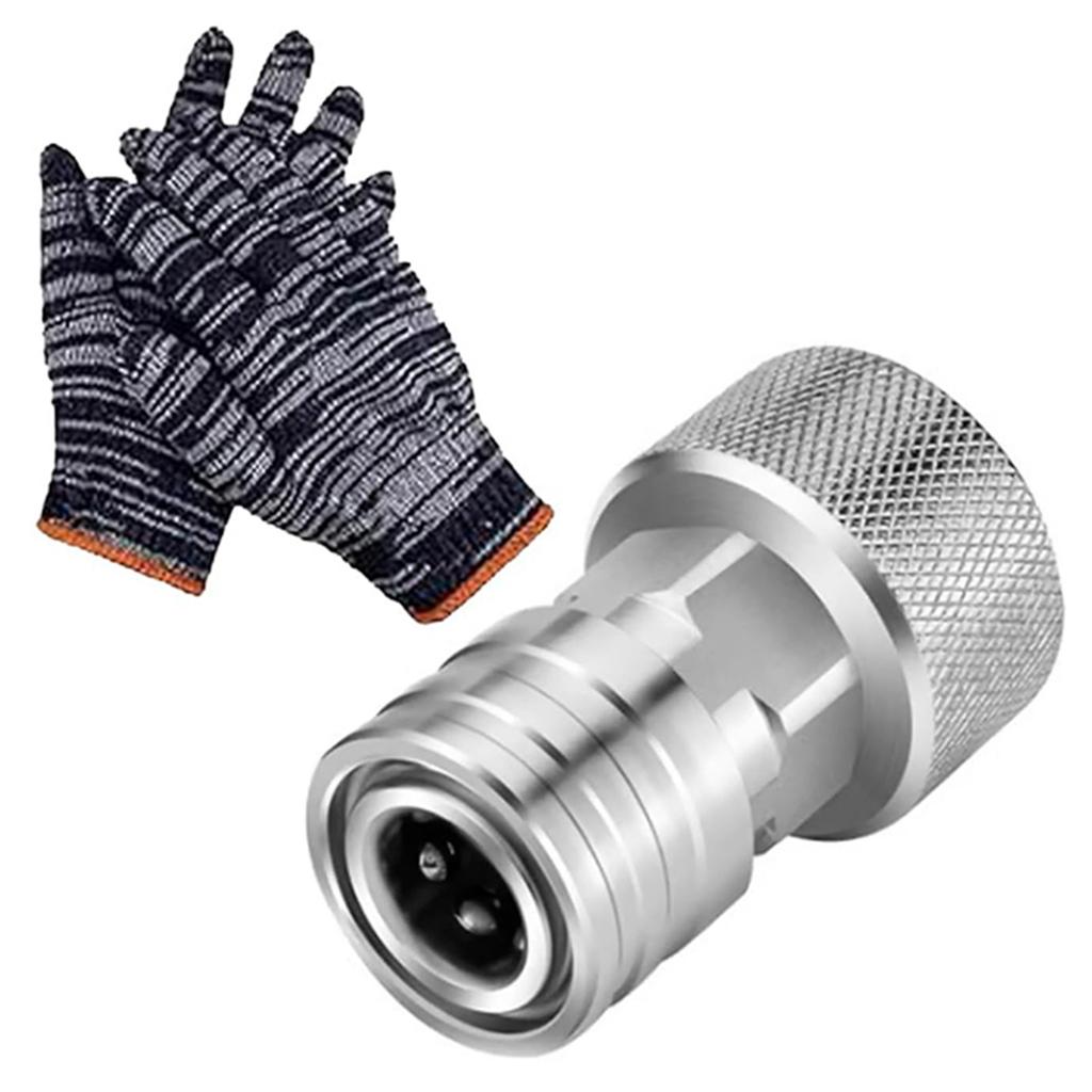 Gartenschlauch zu Hochdruckreiniger-Anschluss umwandeln Autowaschdüse & Schlauchaufsatz für Autowäsche & Außenreinigung