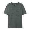 Womens Father Day For New Dad Him Dada Grandpa Papa Unisexs Designer T Shirt Luxury TShirt Plus Size Classic