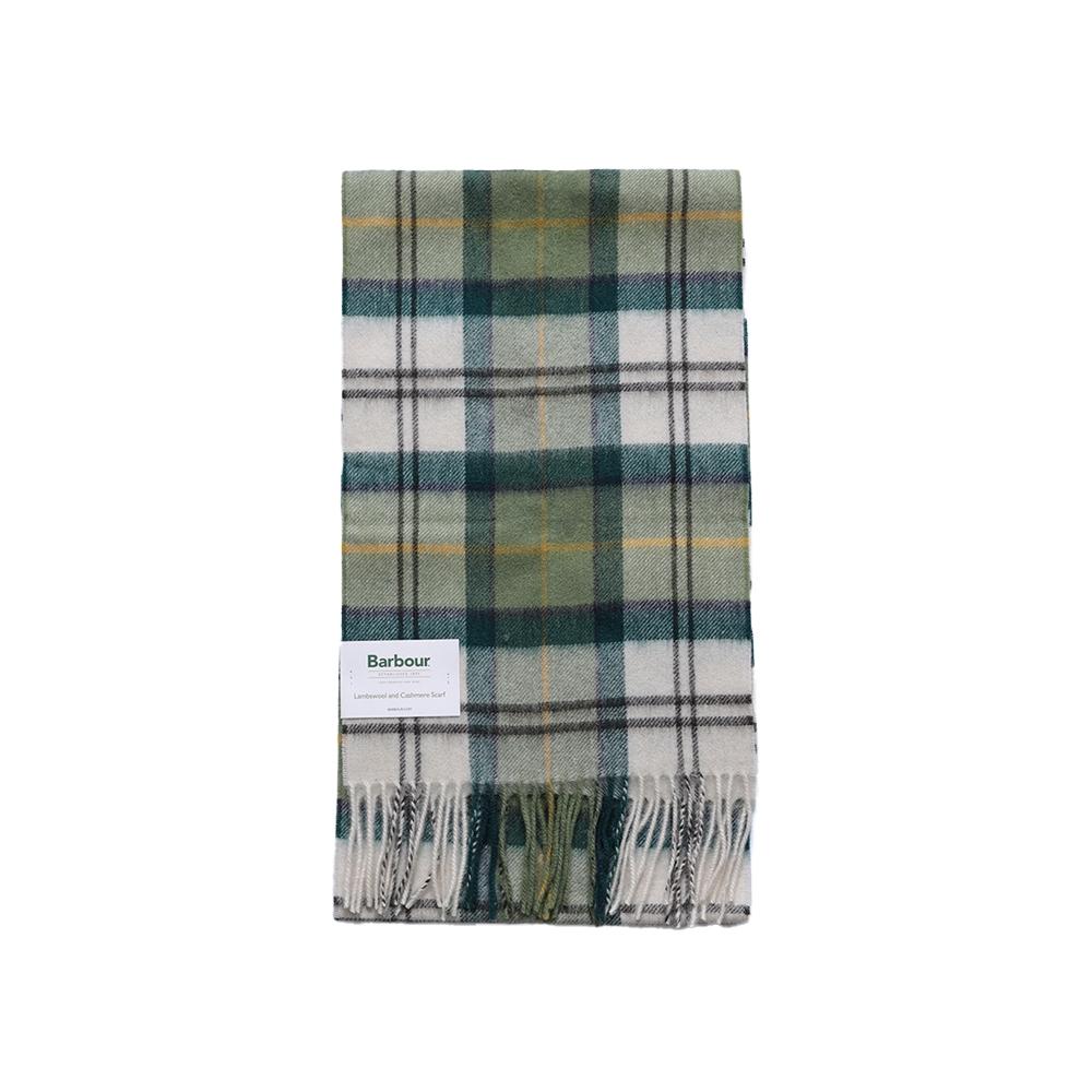 Barbour Usc0002 Tn51 Tartan Check Fringe Muffler USC0002 TN51