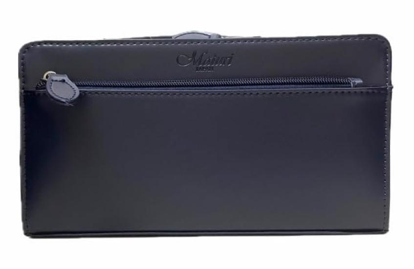 

Maturi Cordovan Second Bag, Horsehide and Cowhide Leather, Double Zipper, MT-42, Selectable Color, Original Price: ¥39,800 (Navy)