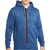Nike Sweatshirts Men's Blue Hooded Moderate Cardigan DH9684-410