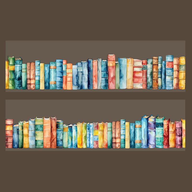 1Roll Tape Retro Exquisite Book PET Stickers Scrapbook Supplies Decoration Notebook Photo Frame Water Stationery Box DIY Sticker