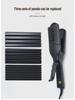 3-in-1 Hair Styler: Straightener, Curler, and Corn Straightener with Interchangeable Plates