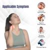 Wonder Care Neck Brace for Sleeping Cervical Collar Relief Neck Pain and Neck Support Soft Foam Wraps Keep Vertebrae Stable Black-Large