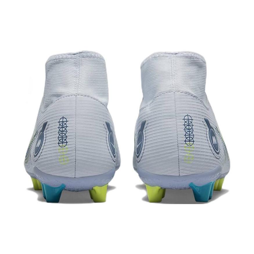 Nike Mercurial Superfly 8 Academy AG 'Grey Light Blue Yellow' Men's DJ2866-054