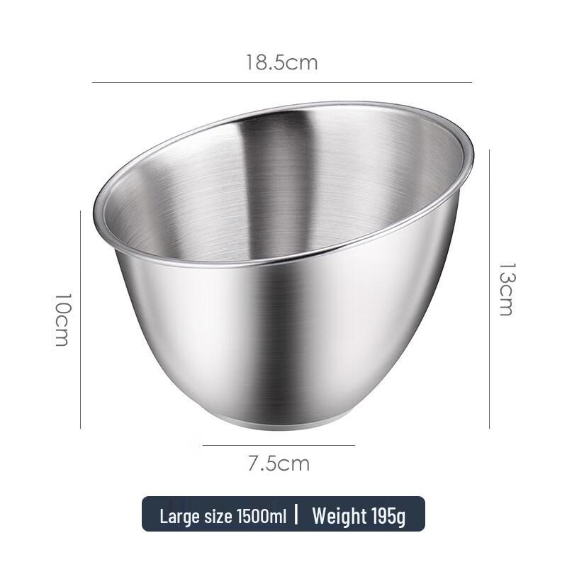 

ZISIZ Slanted Serving Bowl