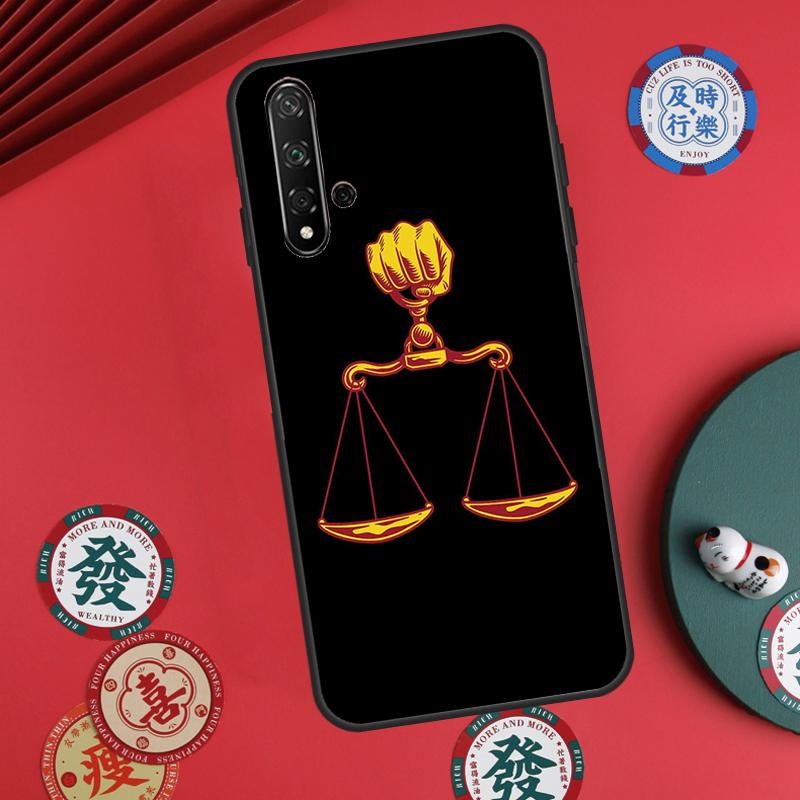 

Lawyer Judge Pattern Art For Huawei Nova Y73 Y72 Y61 Y91 Y90 Y70 Y60 12s 12i 11i 8i 9 10 SE P60 Pro P30 P40 Lite Case Nova 10 SE