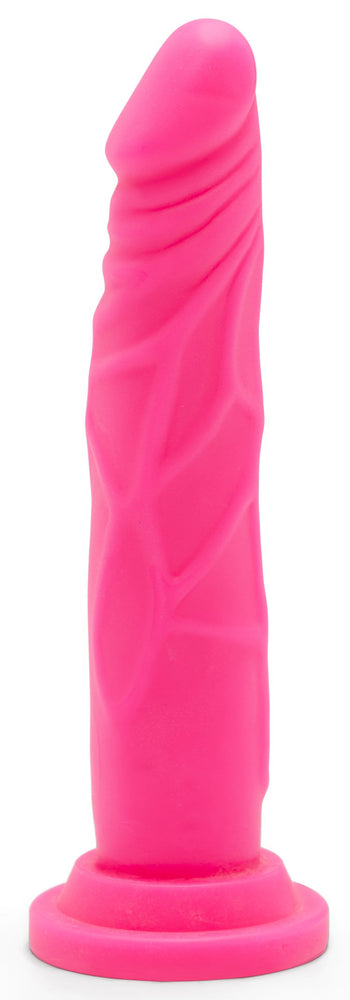 Gode Happy Dick 18 x 3.5 cm Rose - Get Real TOYJOY - GODE COULEUR & GIRLY