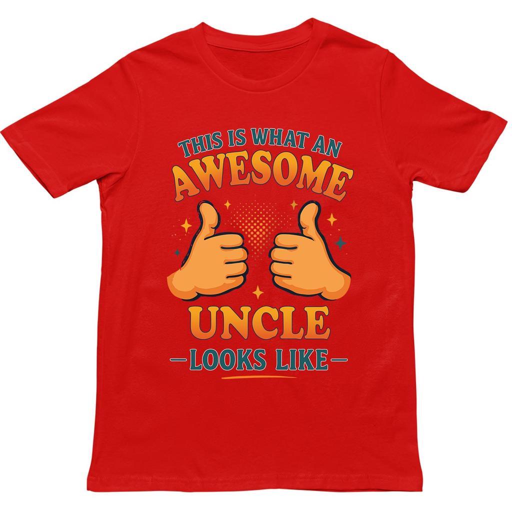 This Is What An Awesome Uncle Looks Like T Shirt Gift For Unisex Unisex Kids