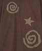 Dandel Dd Spiral Star Long Sleeve (Brown)