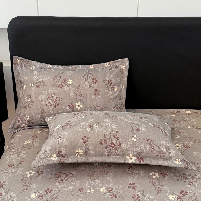 2pcs Soft linen type cloth Fabric Breathable  Pillowcase