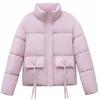 Thickened Cotton-padded Jacket, Stand-collar, Short Loose Bread Coat, Small Person, Versatile Cotton-padded Jacket