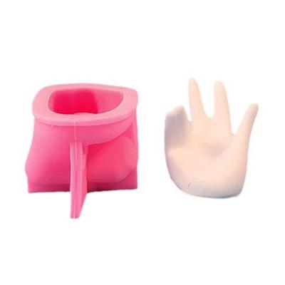 Hand Shaped Resins Molds Hand Silicones Molds for Making Rings Display Rack Jewelry Organiser Holder Desk Decorations