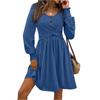 Women's Fashion Casual Long Sleeve Dresses