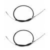 2 Rear Parking Brake Cable FOR VW JETTA GOLF MK2