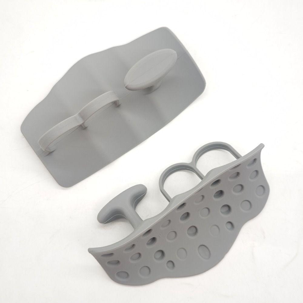 1 Pair Finger Exerciser Grip Strengthener Silicone Finger Trainer  Gym Training Calisthenics