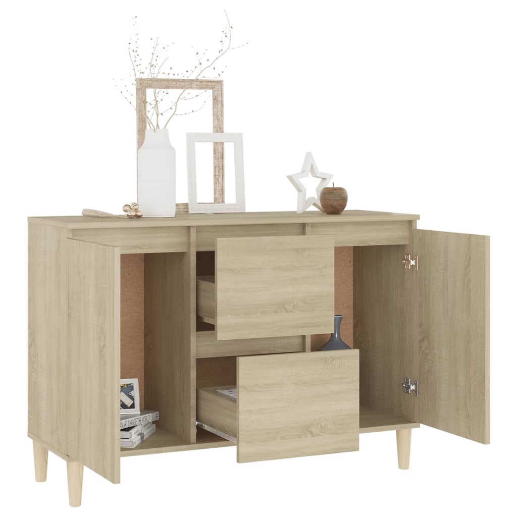 Vidaxl Szafka, Dąb Sonoma, 101X35X70 Cm, Materiał Drewnopochodny