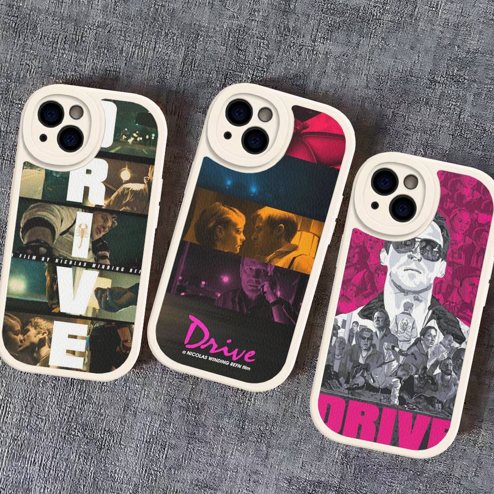 Drive Ryan Gosling Movie Phone Case Hard Leather For IPhone 14 13 16 Mini 15 14 11 12 Pro Max Plus Fundas