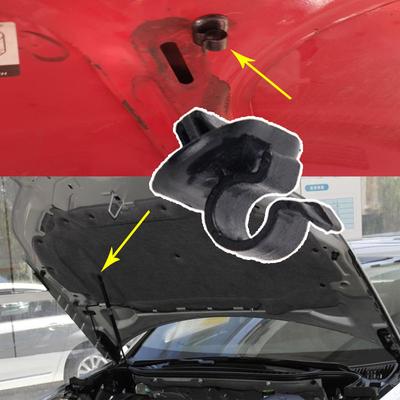 Hood Rod Bonnet Support Clips 792834 792827 6992p3 7703179014 For Citroen Vauxhall Opel Renault Peugeot