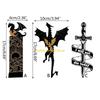 W89C Dragon Bookmarks Clouds Bookmarks Double-Sided Book Markers Bookshelf Decoration for Book Lovers Reading Enthusiast