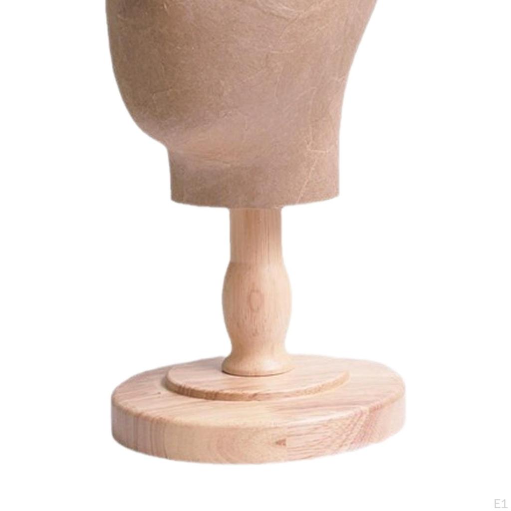 Mannequin Head Hat Holder Display Wig Stand for Caps Headdress Hats