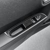 AIRSPEED Carbon Fiber Interior Door Window Lift Decoration Frame Stickers for Mini Cooper F66 F67 Stylish Interior Includes Tape 2024-2025,